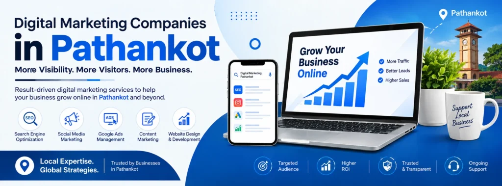 Top Digital Marketing Companies in Pathankot